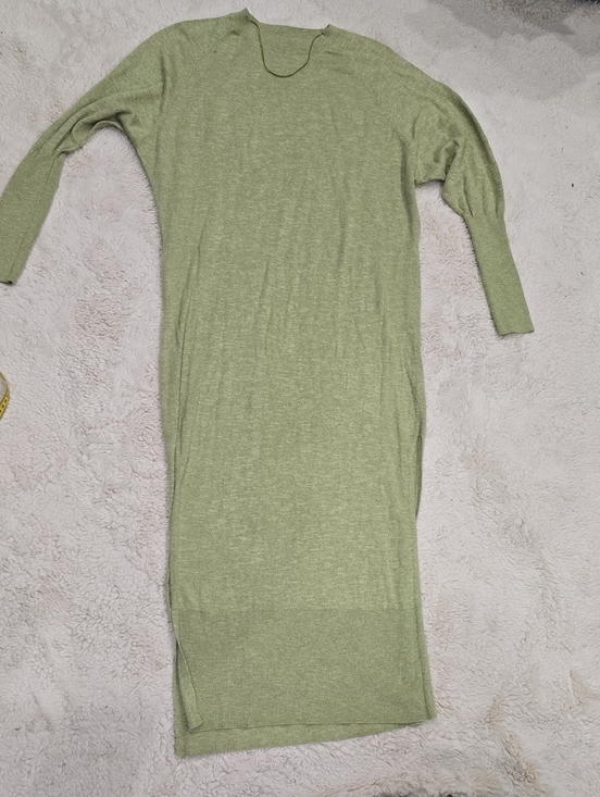Free People Dresses & Skirts - Free People Olive Green Long Knit Dress